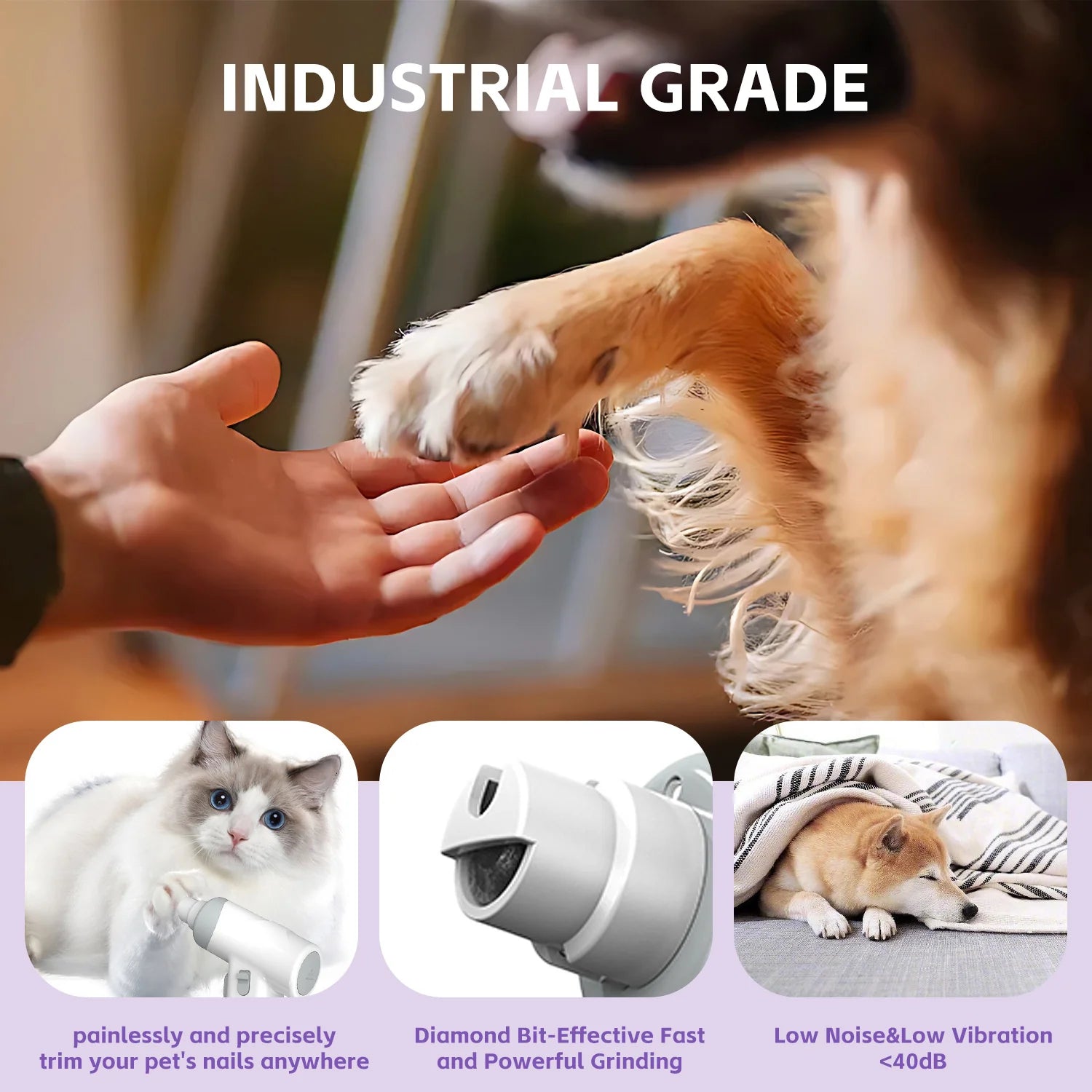 Pet Usb Nail Trimmer